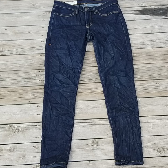 Imogene + Willie Lucy Low Rise Skinny Jeans Size 25R Dark Blue - Picture 10 of 15